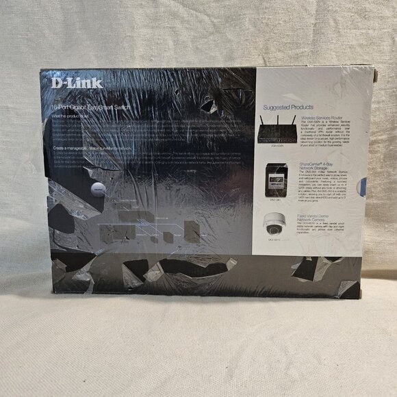 D-Link 16-Port Gigabit Smart Managed Switch - DGS-1100-16 - Picture 5 of 8